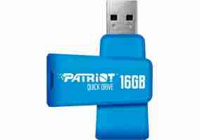 USB флеш накопичувач Patriot 16 GB Color Quick Drive USB 3.1 Blue (PSF16GQDBL3USB)