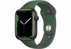 Смарт-часы Apple Watch Series 7 GPS 45mm Green Aluminum Case With Green Sport Band (MKN73)