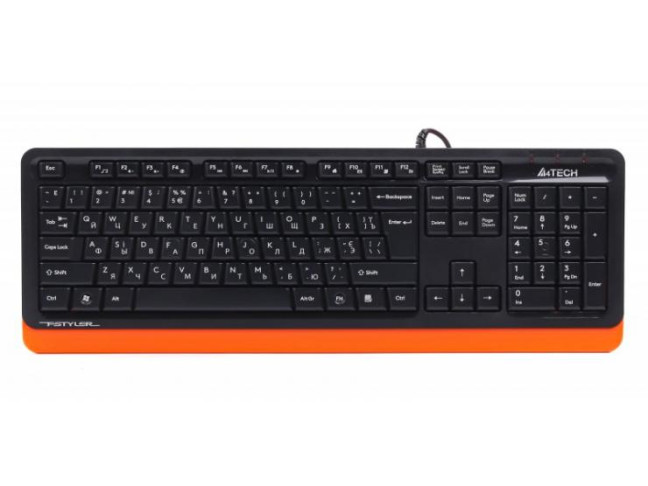 Клавіатура A4Tech Fstyler FKS10 USB Orange