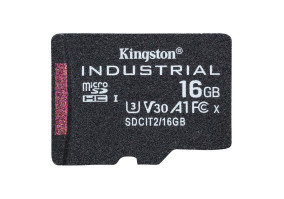 Карта памяти Kingston 16 GB microSDHC UHS-I (U3) V30 A1 Industrial (SDCIT2/16GBSP)