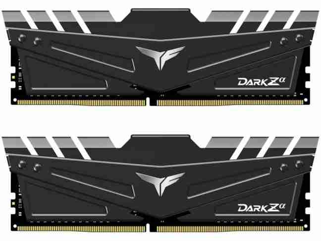 Модуль пам'яті Team T-Force Dark Z Alfa DDR4 32 GB (2x16GB) 3200Mhz (TDZAD432G3200HC16FDC01)