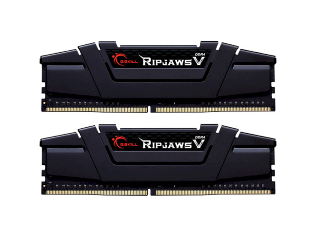 Модуль пам'яті G.Skill Ripjaws V Classic Black DDR4 32GB (Kit 2x16GB) 4400MHz (F4-4400C19D-32GVK)