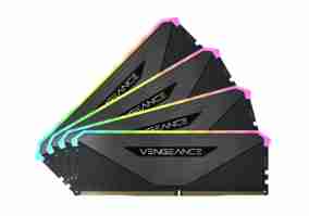 Модуль памяти Corsair Vengeance RGB RT 128GB (4x 32GB) DDR4 3600MHz (CMN128GX4M4Z3600C18)