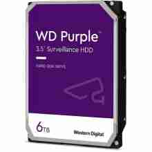 Жорсткий диск WD SATA 3.0 6TB 5700 256MB Purple Surveillance (wd63PURZ)