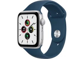 Смарт-годинник Apple Watch SE GPS 40mm Silver Aluminum Case w. Abyss Blue S. Band (MKNY3)