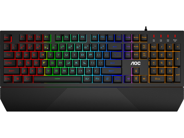 Клавіатура AOC GK200 Gaming RGB (GK200D32R)