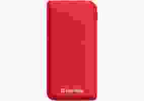 Зовнішній акумулятор (Power Bank) ColorWay 10000 mAh Soft touch 18W Red (CW-PB100LPE3RD-PD)