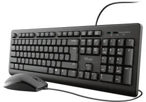 Комплект (клавіатура + миша) Trust Primo USB UA Black (24521)