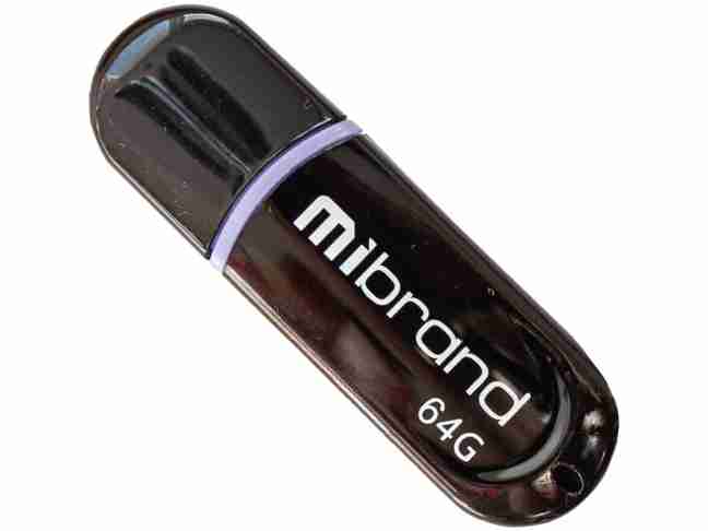 USB флеш накопитель Mibrand 64 GB Panther Black (MI2.0/PA64P2B)