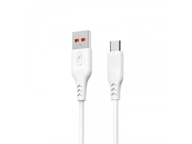 Кабель SkyDolphin S61V USB - мicroUSB 1м, White (USB-000449)