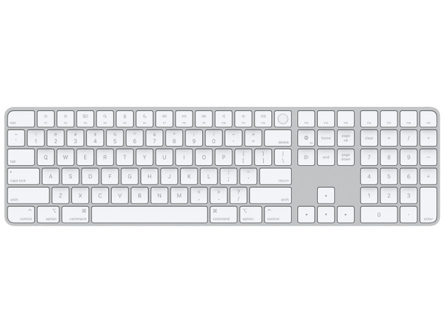 Клавіатура Apple Magic Keyboard with Touch ID and Numeric Keypad for Mac models with  silicon (MK2C3)