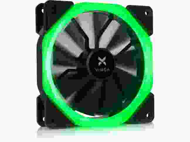 Вентилятор для корпуса Vinga LED FAN-01 GREEN