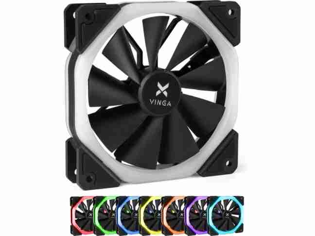 Вентилятор для корпуса Vinga RGB FAN-04