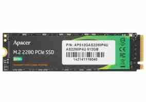 SSD накопитель Apacer AS2280P4U 512 GB (AP512GAS2280P4U-1)