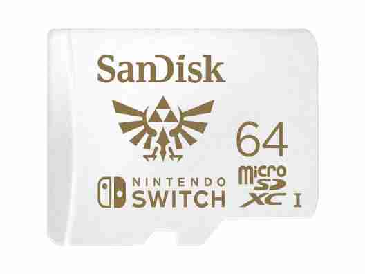 Карта памяти SanDisk 64 GB microSDXC for Nintendo Switch (SDSQXAT-064G-GNCZN)