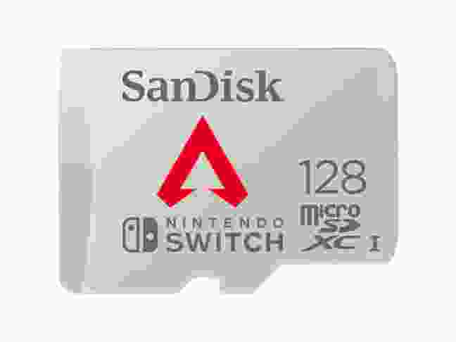 Карта памяти SanDisk 128 GB microSDXC For Nintendo Switch Apex Legends (SDSQXAO-128G-GN3ZY)