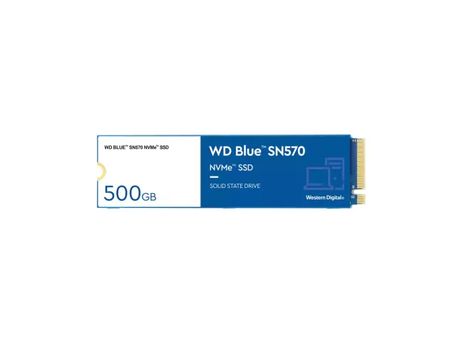 SSD накопичувач WD M.2 NVMe PCIe 3.0 4x 500GB SN570 Blue 2280 TLC (wdS500G3B0C)