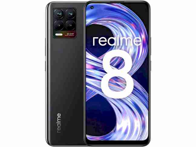 Смартфон Realme 8 6/128GB Cyber Black