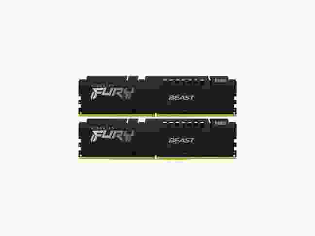 Модуль памяти Kingston FURY 32 GB (2x16GB) DDR5 5200 MHz Beast Black (KF552C40BBK2-32)