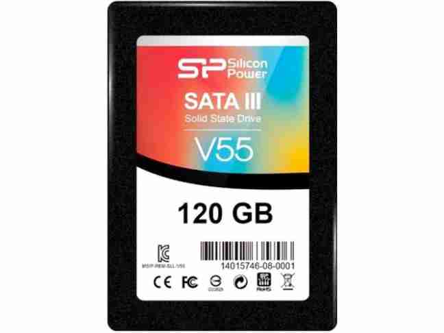 SSD накопитель Silicon Power Velox V55 120GB (SP120GBSS3V55S25)