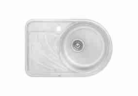 Кухонна мийка Qtap 6744R Satin 0,8 мм (QT6744RSAT08)
