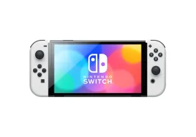 Стаціонарна ігрова приставка Nintendo Switch OLED with White Joy-Con