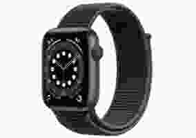 Смарт-часы Apple Watch SE GPS + Cellular 44mm Space Gray Aluminum Case with Charcoal Sport L. (MYEU2/MYF12)