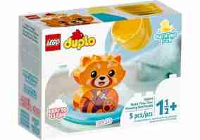 Блочный конструктор Lego DUPLO Приключения в ванной: Красная панда на плоту (10964)