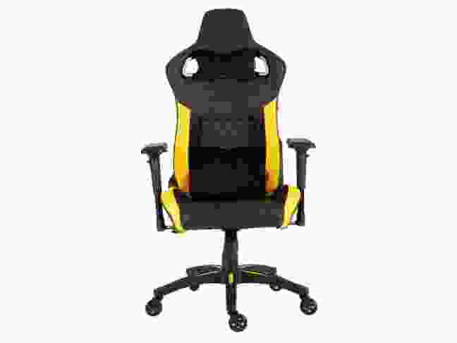 Компьютерное кресло для геймера Corsair T1 Race Black/Yellow