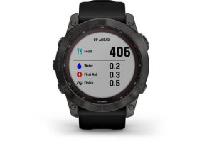 Смарт-часы Garmin Fenix 7X Sapphire Solar Carbon Gray DLC Titanium with Black Band (010-02541-10/11)