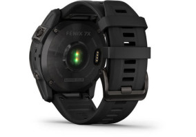 Смарт-часы Garmin Fenix 7X Sapphire Solar Carbon Gray DLC Titanium with Black Band (010-02541-10/11)