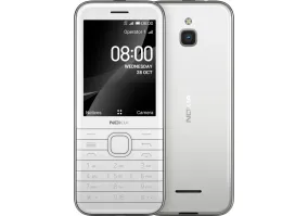 Мобильный телефон Nokia 8000 DS 4G White (16LIOW01A09)