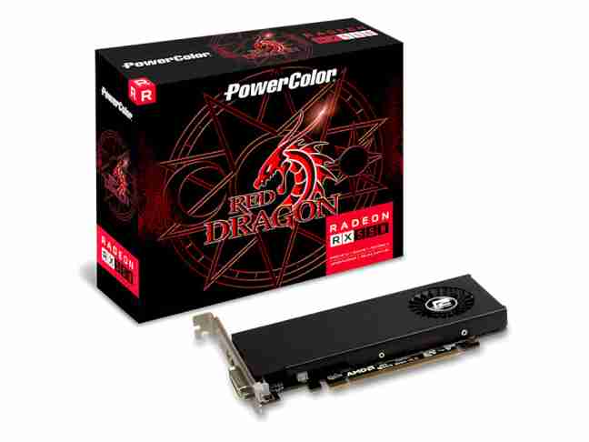 Видеокарта PowerColor Radeon RX 550 4GB Red Dragon (AXRX 550 4GBD5-HLE)