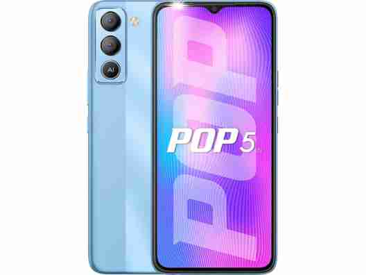 Смартфон Tecno Pop 5 LTE BD4 Dual Sim Ice Blue (4895180774997)