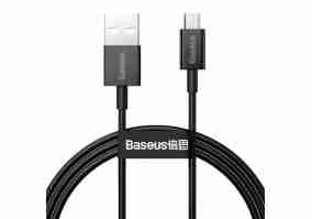 Кабель BASEUS Superior Series Fast Charging Data Cable USB для Micro Black 1м (CAMYS-01)