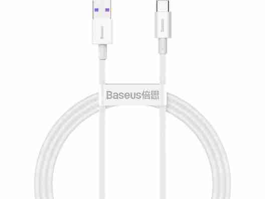 Кабель BASEUS Superior Series Fast Charging Data Cable USB to Type-C 1m White (CATYS-02)