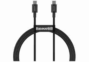 Кабель BASEUS Superior Series Fast Charging Type-C to Type-C PD 1m Black (CATYS-B01)