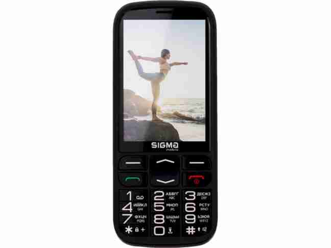 Мобільний телефон Sigma mobile Comfort 50 OPTIMA Black (4827798122211)