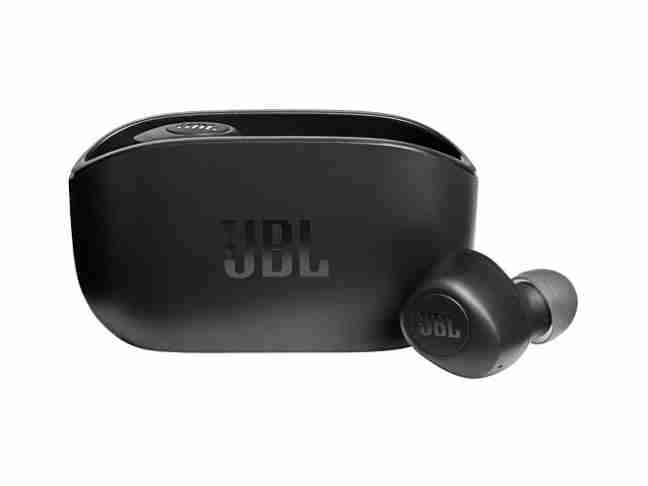 Наушники TWS ("полностью беспроводные") JBL Wave 100 Black (jblW100TWSBLK)