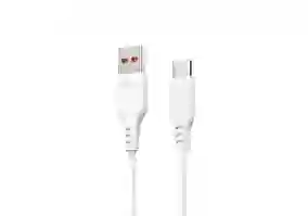 Кабель SkyDolphin S61TB USB - Type-C 2м, White (USB-000447)