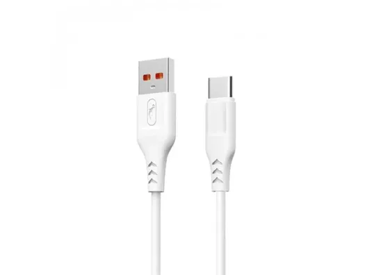 Кабель SkyDolphin S61TB USB - Type-C 1м, White (USB-000445)