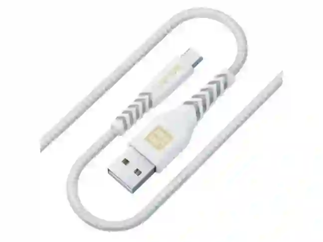 Кабель Luxe Cube Kevlar USB-microUSB 1.2m White (8886668686266)