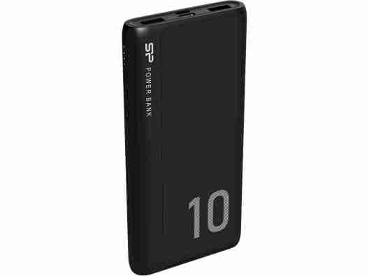 Внешний аккумулятор (Power Bank) Silicon Power GP15 10000mAh Black (SP10KMAPBKGP150K)