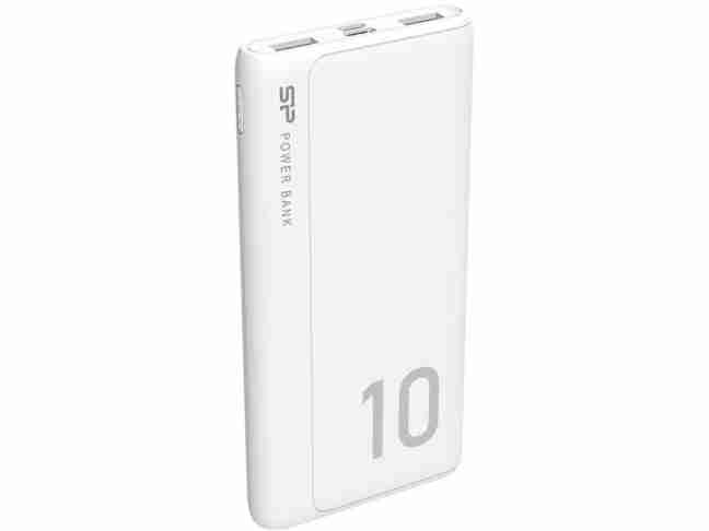 Внешний аккумулятор (Power Bank) Silicon Power GP15 10000mAh White (SP10KMAPBKGP150W)