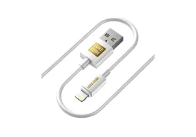 Кабель Luxe Cube Lightning to USB for iPhone White 1m (7775557575228)