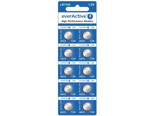 Батарейка everActive LR44 BL 10шт.