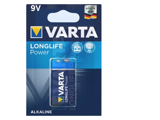 Батарейка Varta Longlife Power 4922 (High Energy) 6LR61 BL 1шт