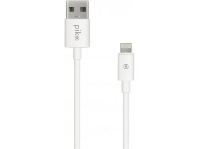 Кабель PIKO CB-UL10 USB - Lightning 0.2m White (1283126493836)