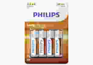 Батарейка Philips AA bat Carbon-Zinc 4шт. LongLife (R6L4B/10)