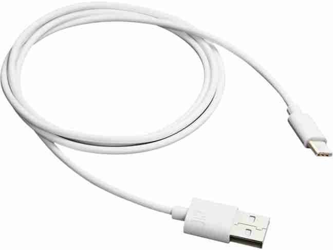 Кабель Canyon Charging & Data USB Type-C White 1m (CNE-USBC1W)